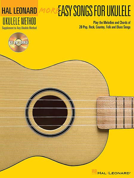 UKULELE MORE EASY SONGS BK/CD / REV LIL (HAL LEONARD)