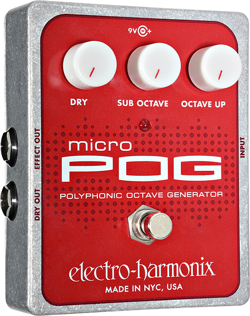 Electro Harmonix Micro Pog Polyphonic Octave Generator Pedal