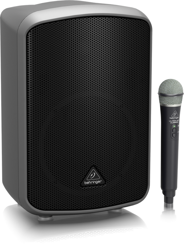 Behringer MPA200BT Portable Speaker w/Wireless Mic, Bluetooth and Battery Operation