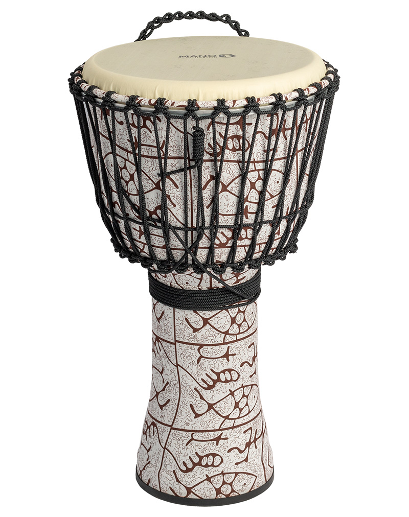 Mano Percussion MPC33 12" Rope Tunable Djembe - Natural