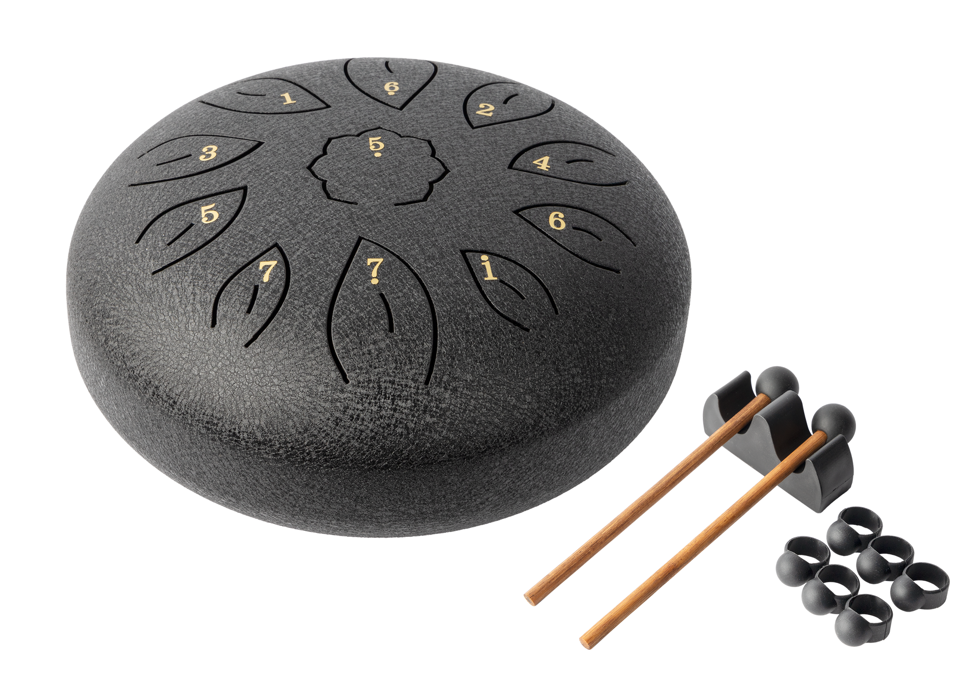 Mano Percussion MPC38BK 8" Tongue Drum - Black