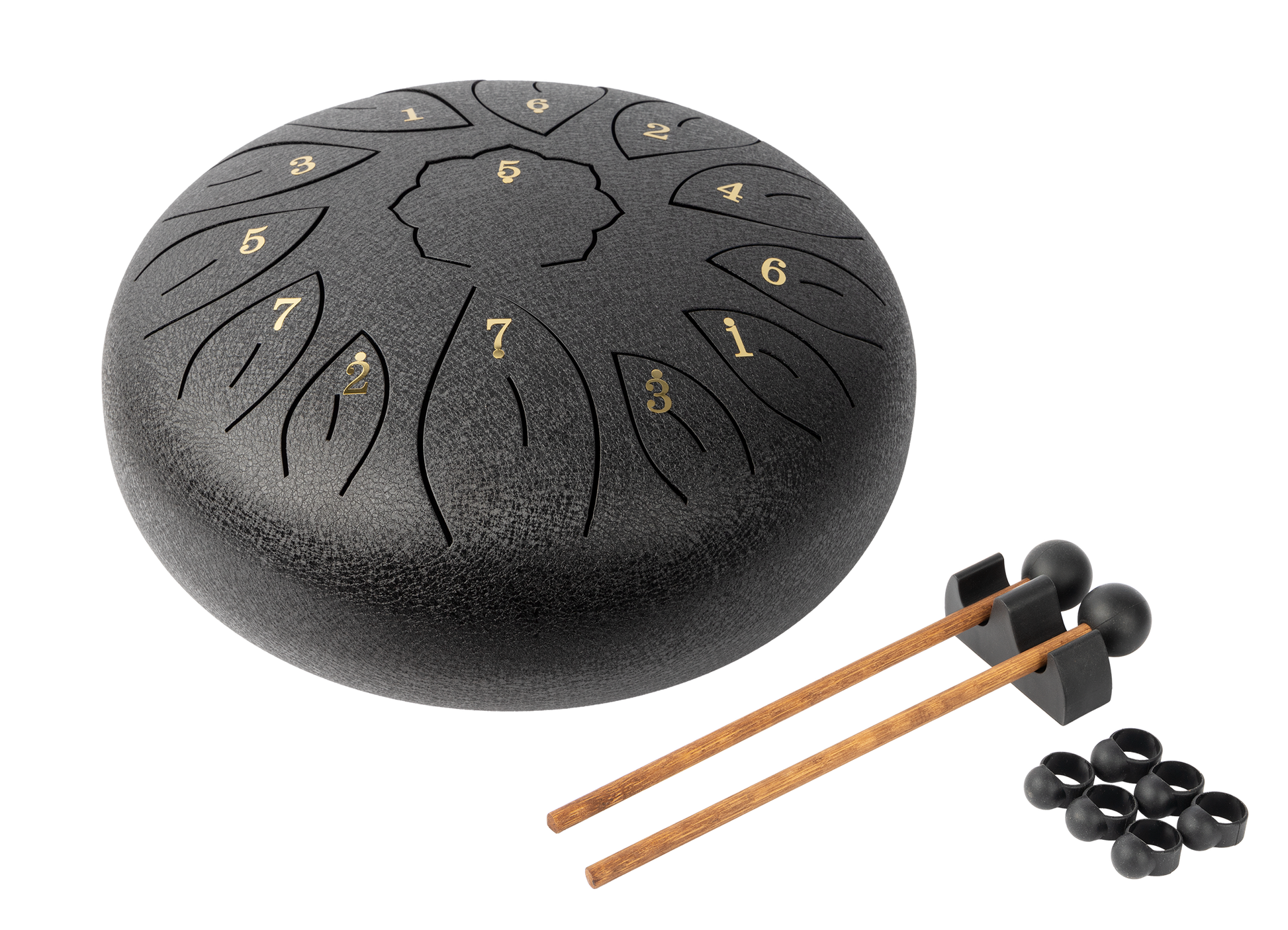 Mano Percussion MPC40BK 10" Tongue Drum - Black