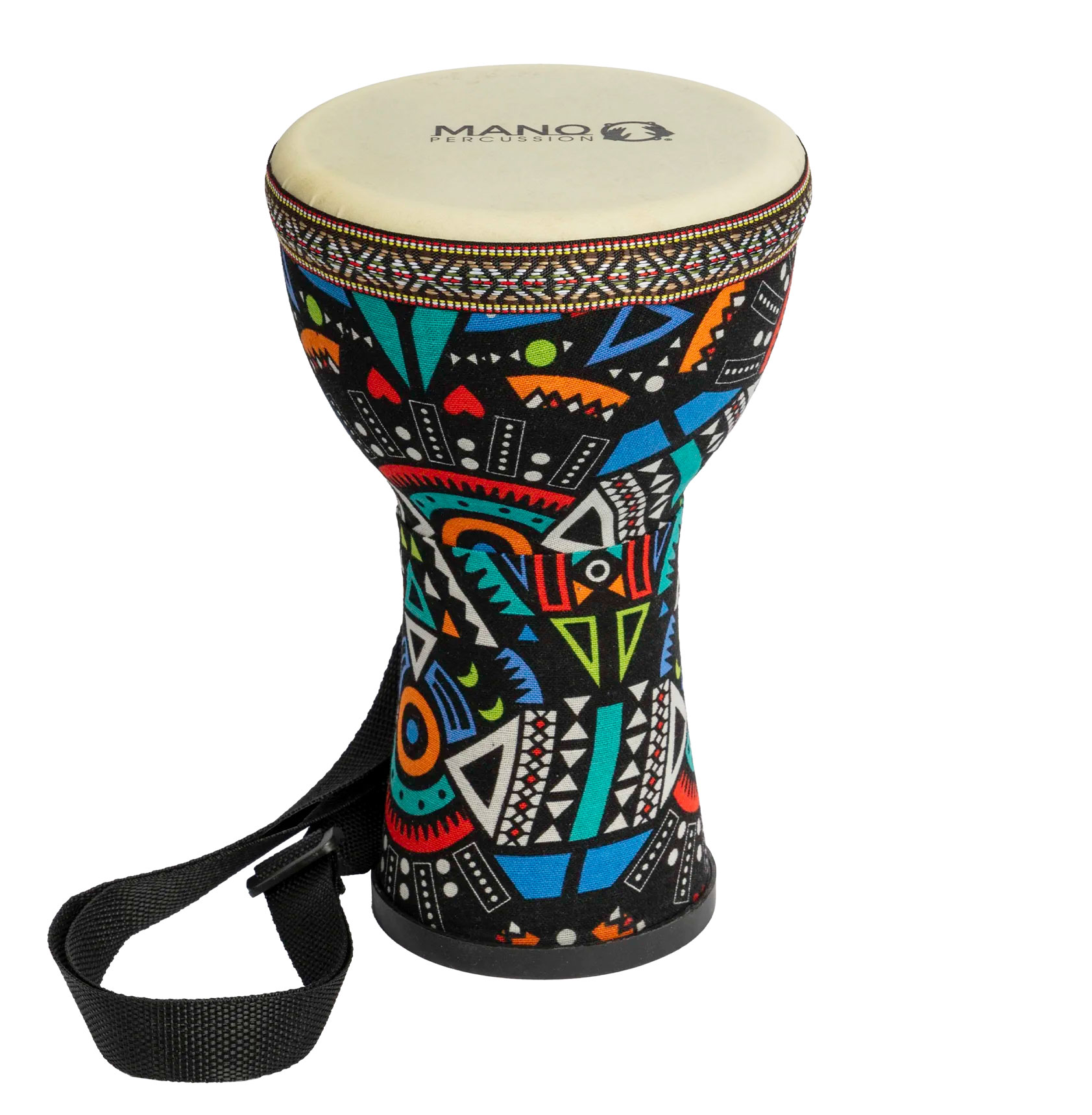 Mano Percussion MPC43AD 6" Pre-tuned Djembe - Aztec Disco Finish