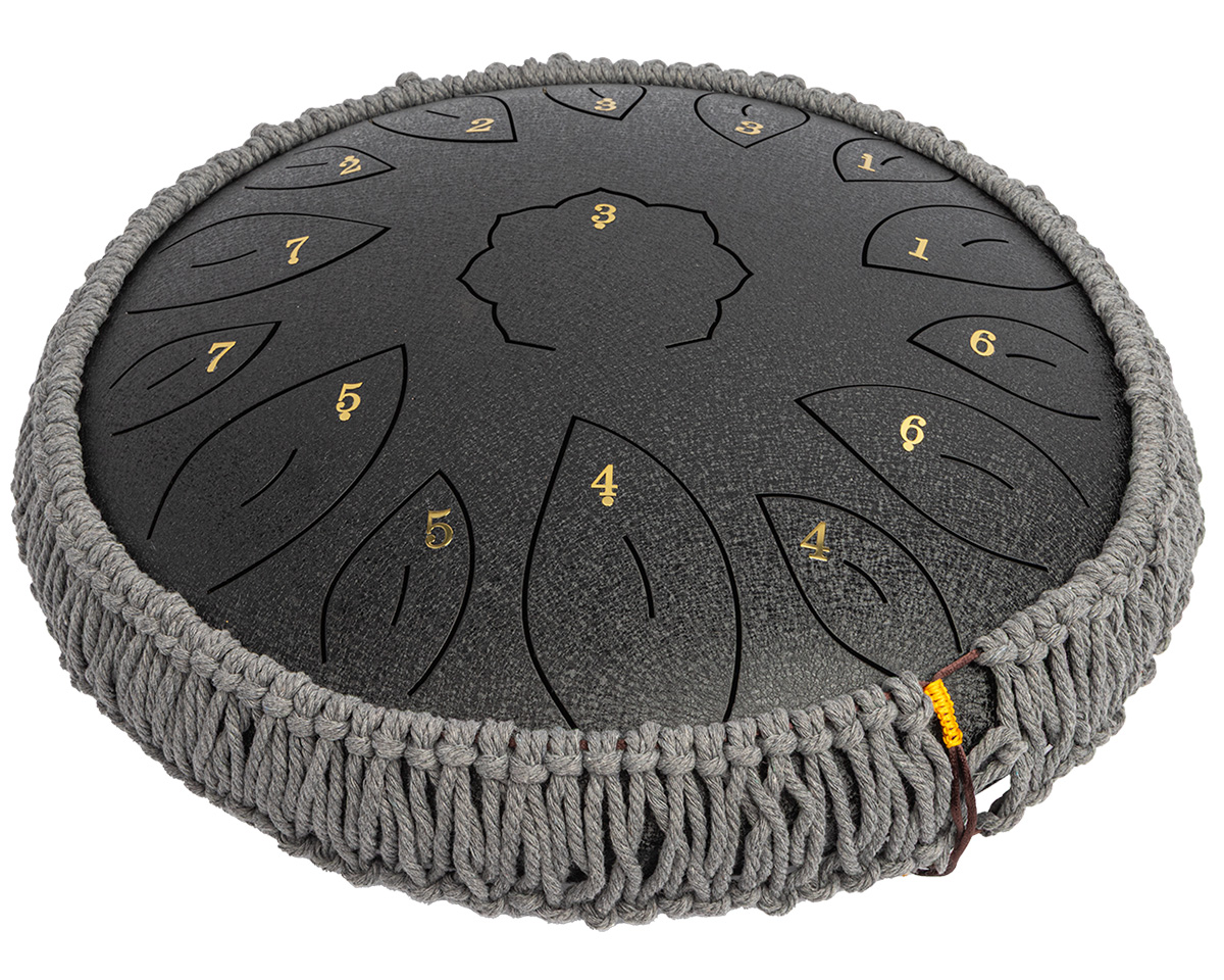 Mano Percussion MPC54BK 14" Tongue Drum - Black