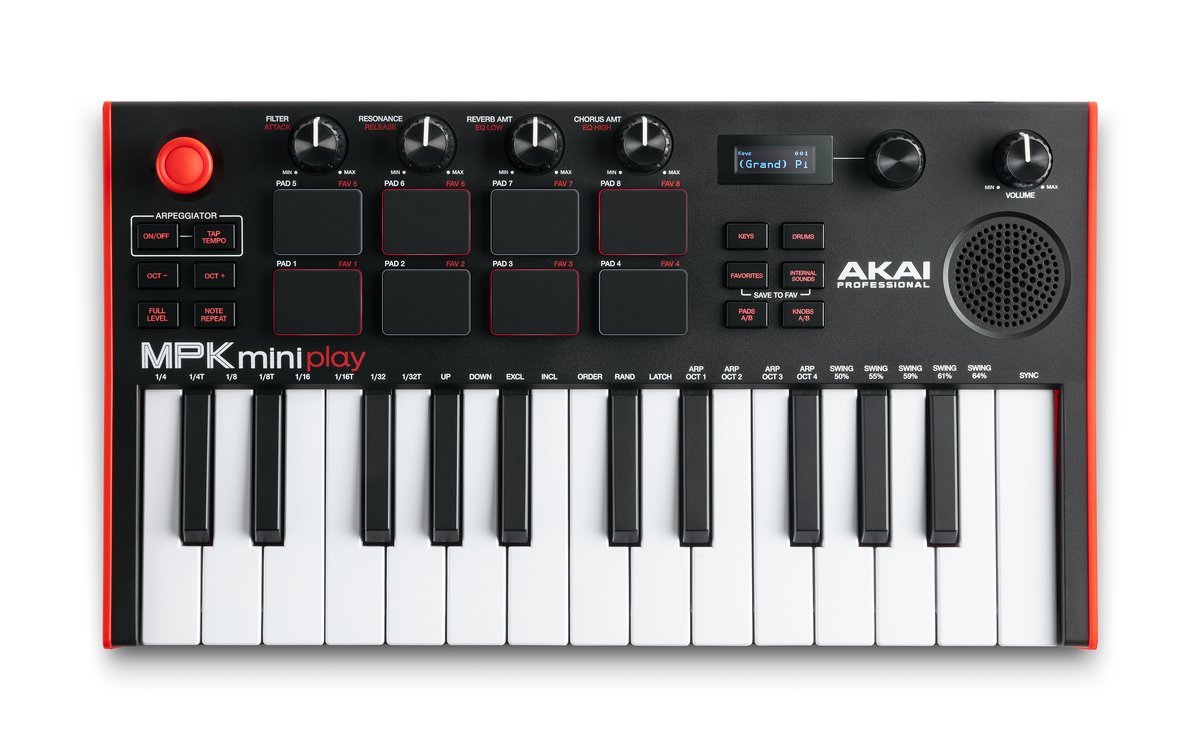 AKAI MPK Mini Play 3 Controller Keyboard w/Built in Speaker