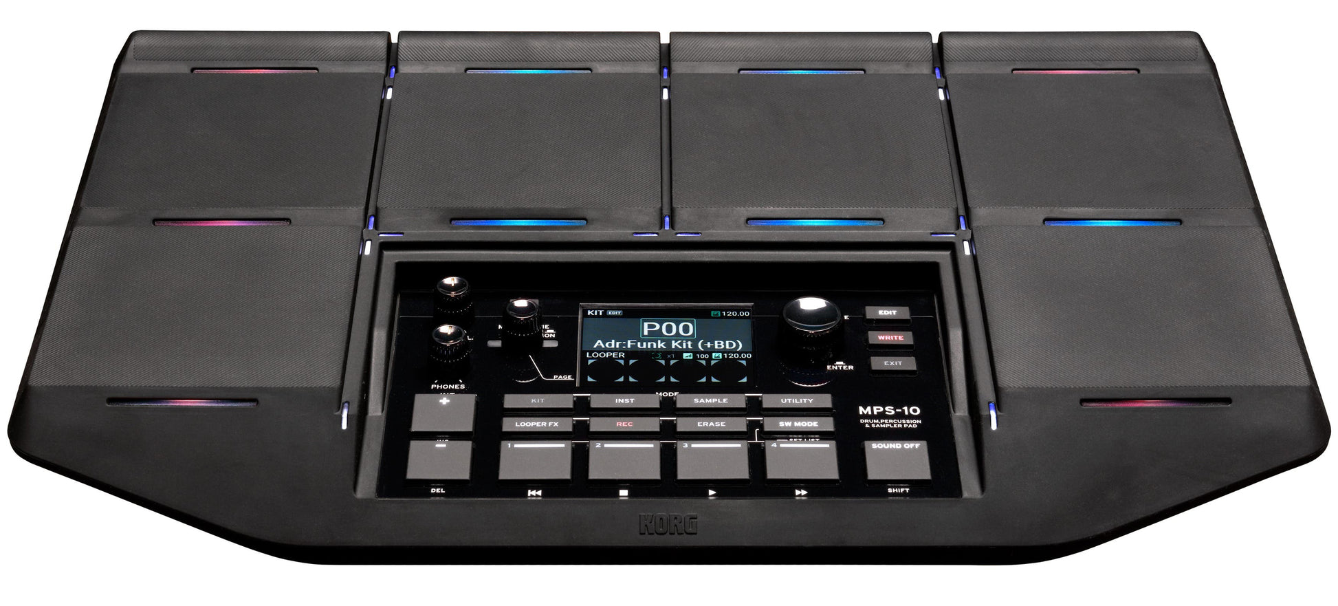 Korg MPS-10 Electronic Drum Percussion + Sampler Pad