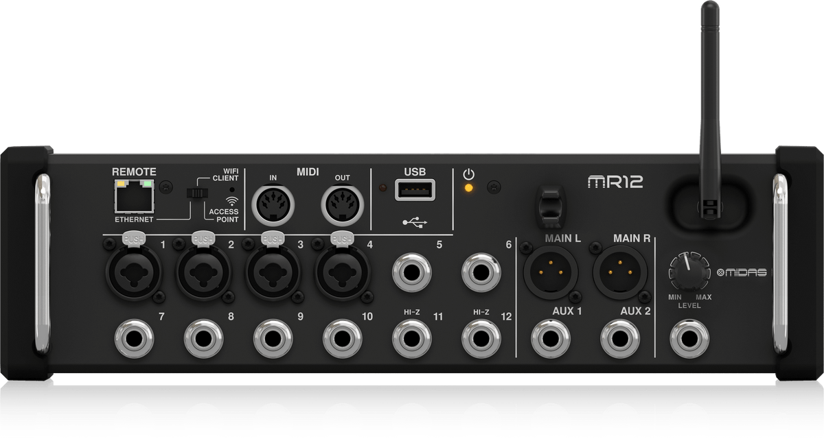 Midas MR12 12-input Digital Mixer