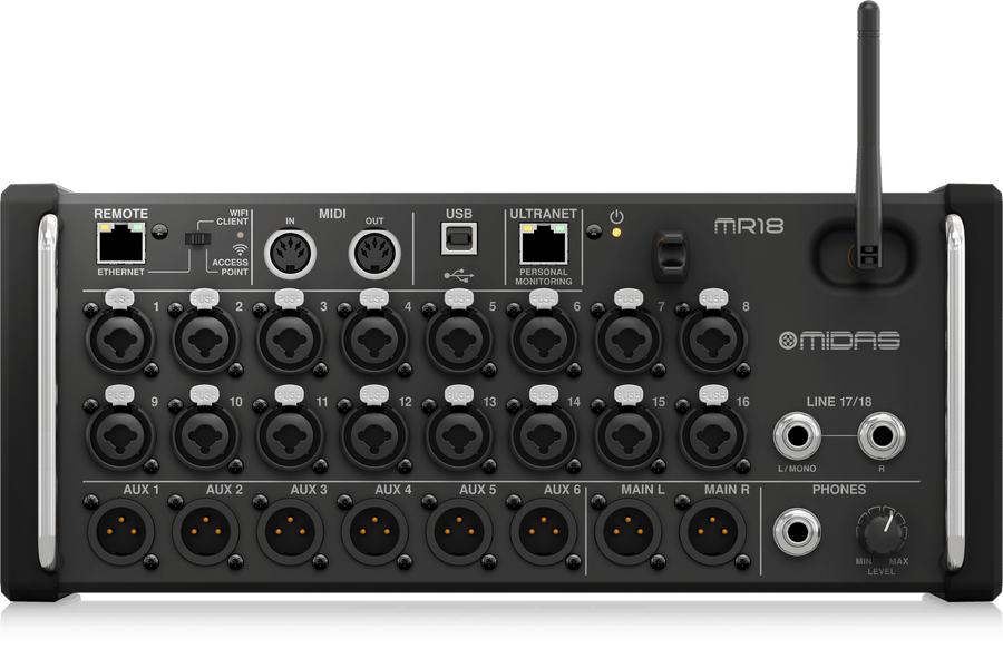 Midas MR18 18-input Digital Mixer