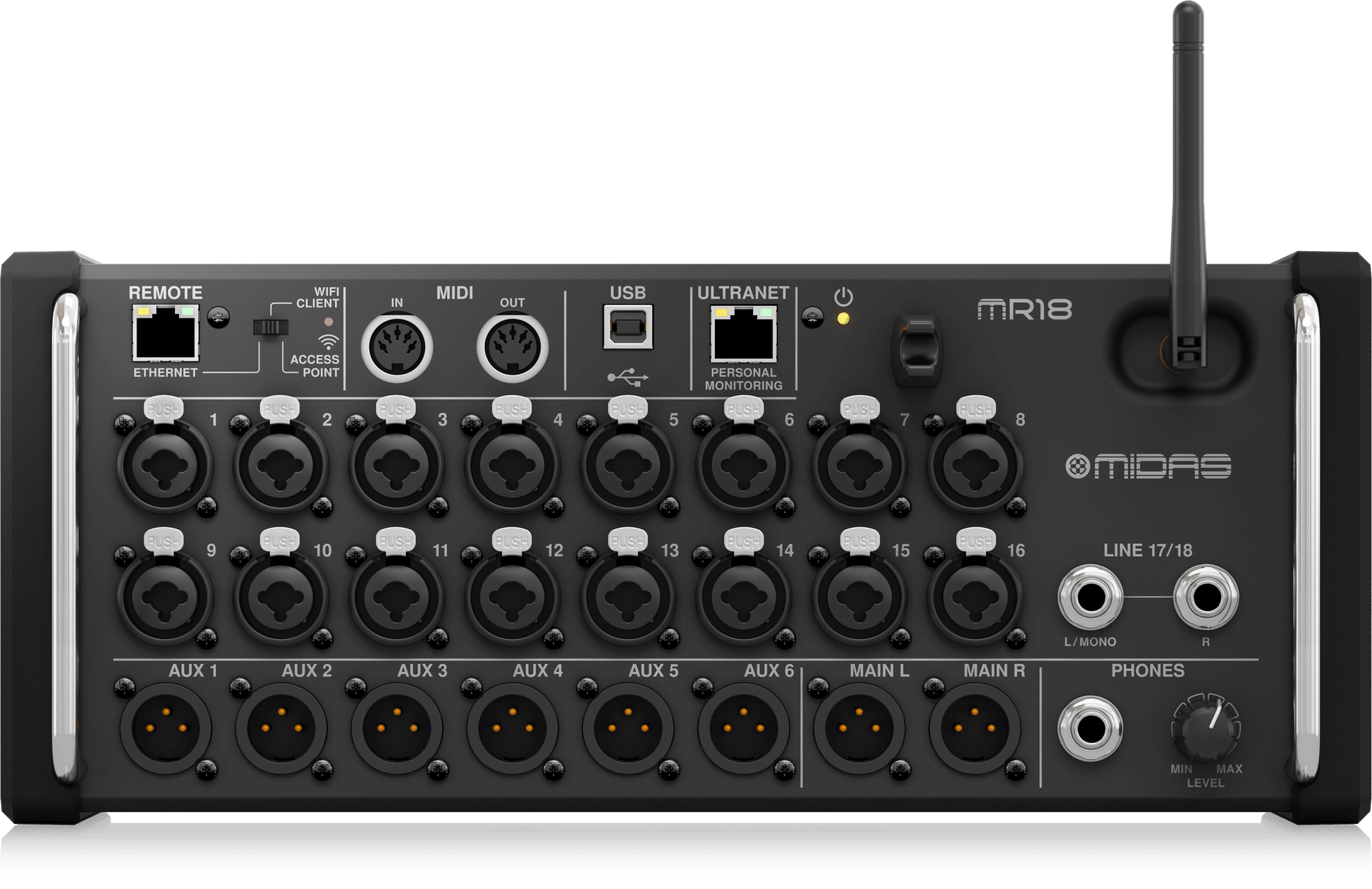 Midas MR18 18-input Digital Mixer