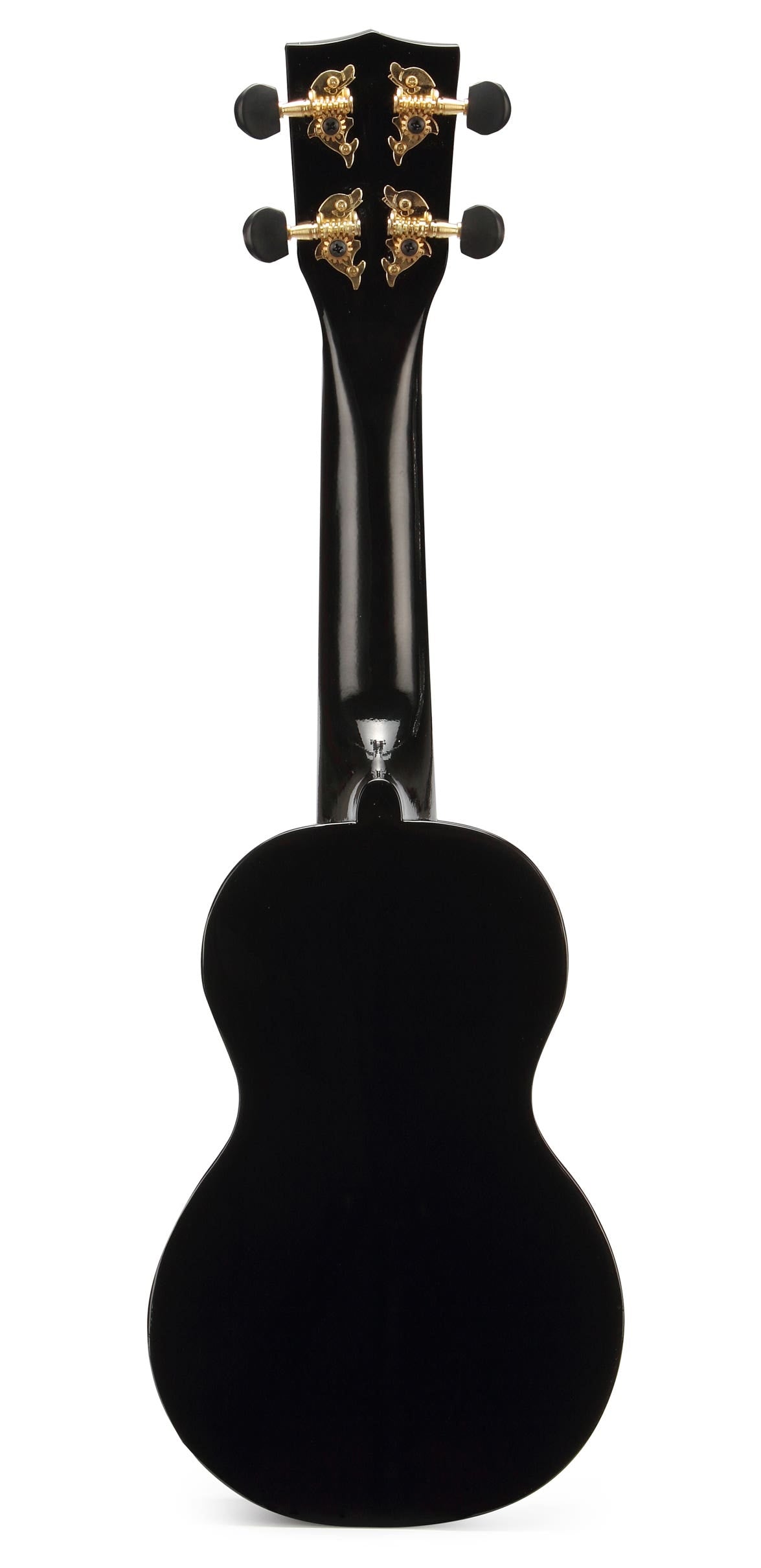 Mahalo Rainbow Series Soprano Ukulele - Black (MR1BK)