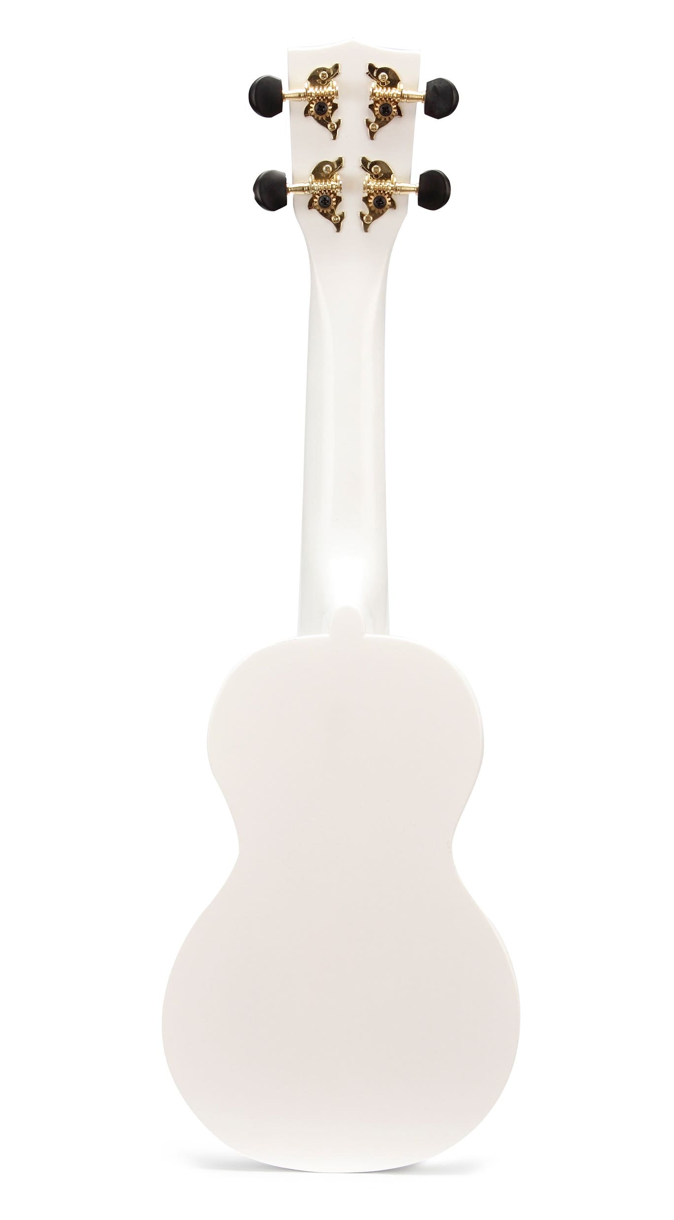 Mahalo Rainbow Series Soprano Ukulele - White (MR1WT)