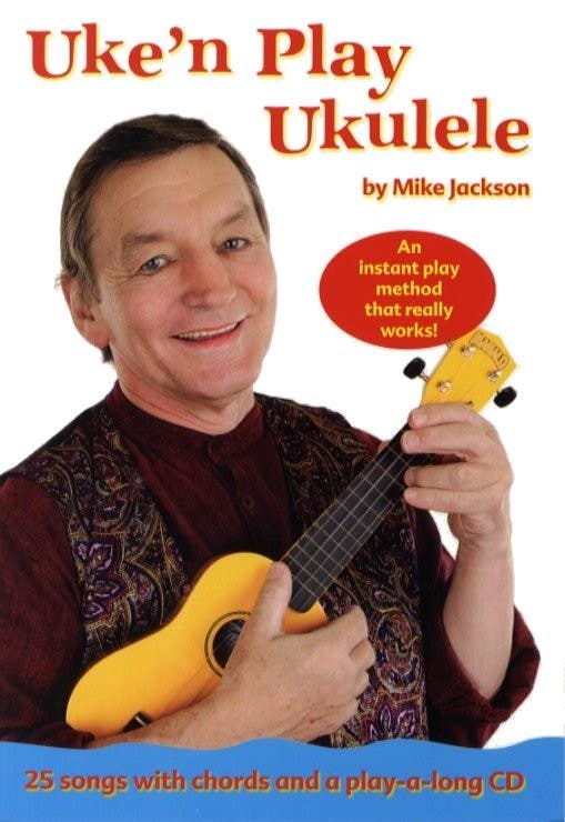 Uke N Play Ukulele Bk/Oa