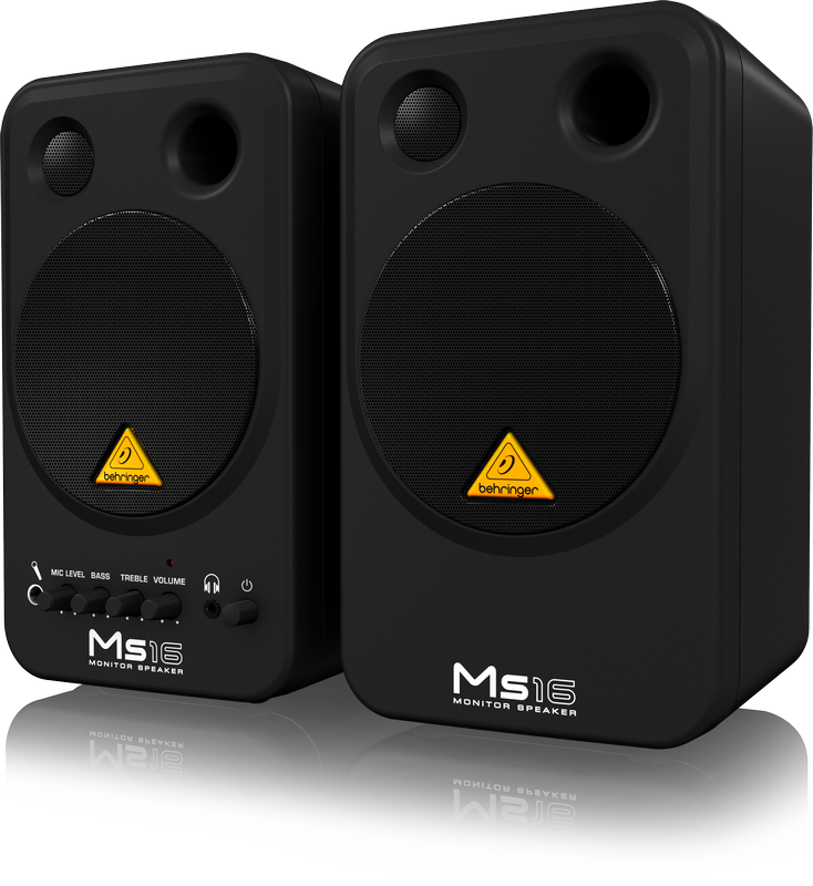 BEHRINGER MS16 MULTIMEDIA SPEAKERS (PAIR)