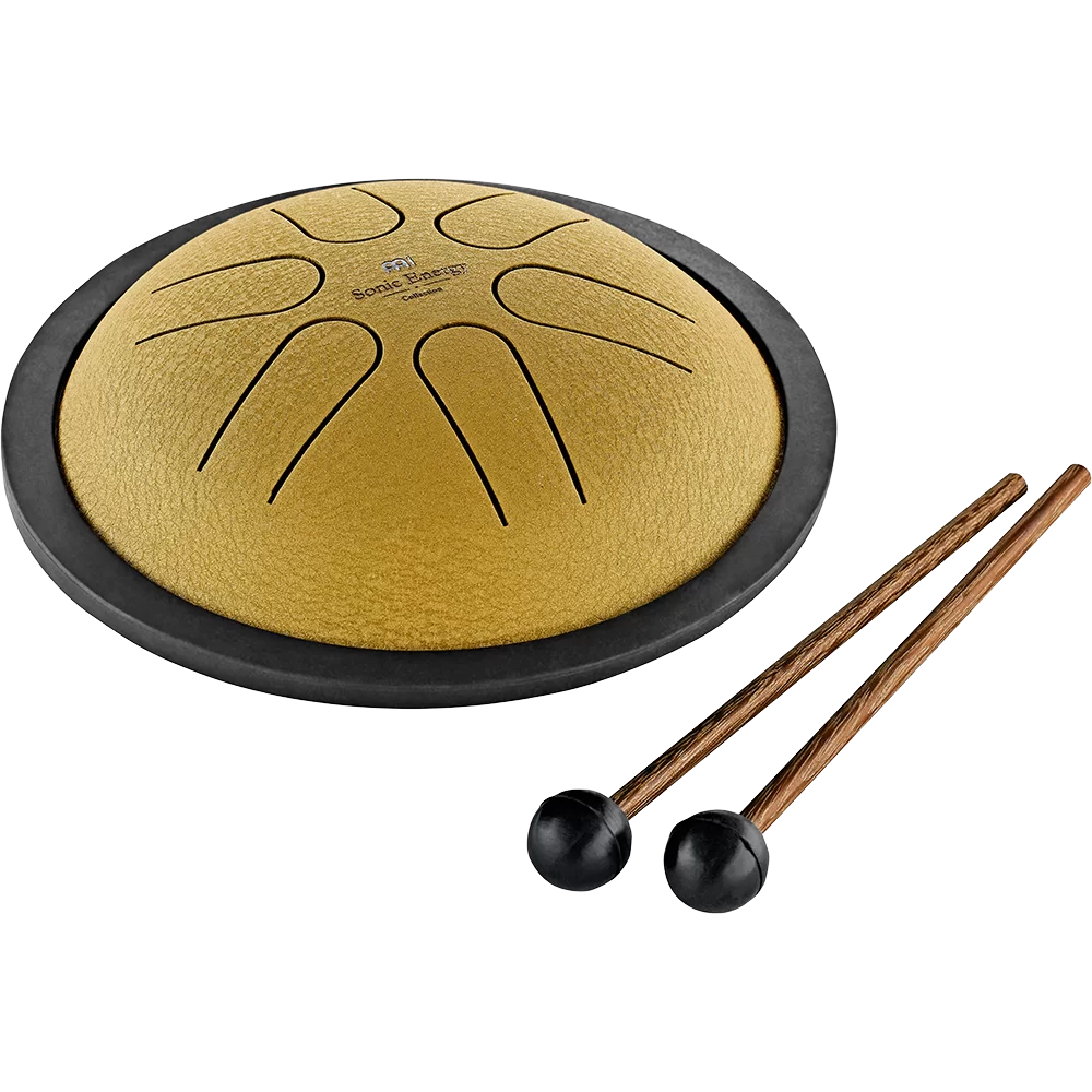 Meinl SE Mini Steel Tongue Drum - B Major - Gold