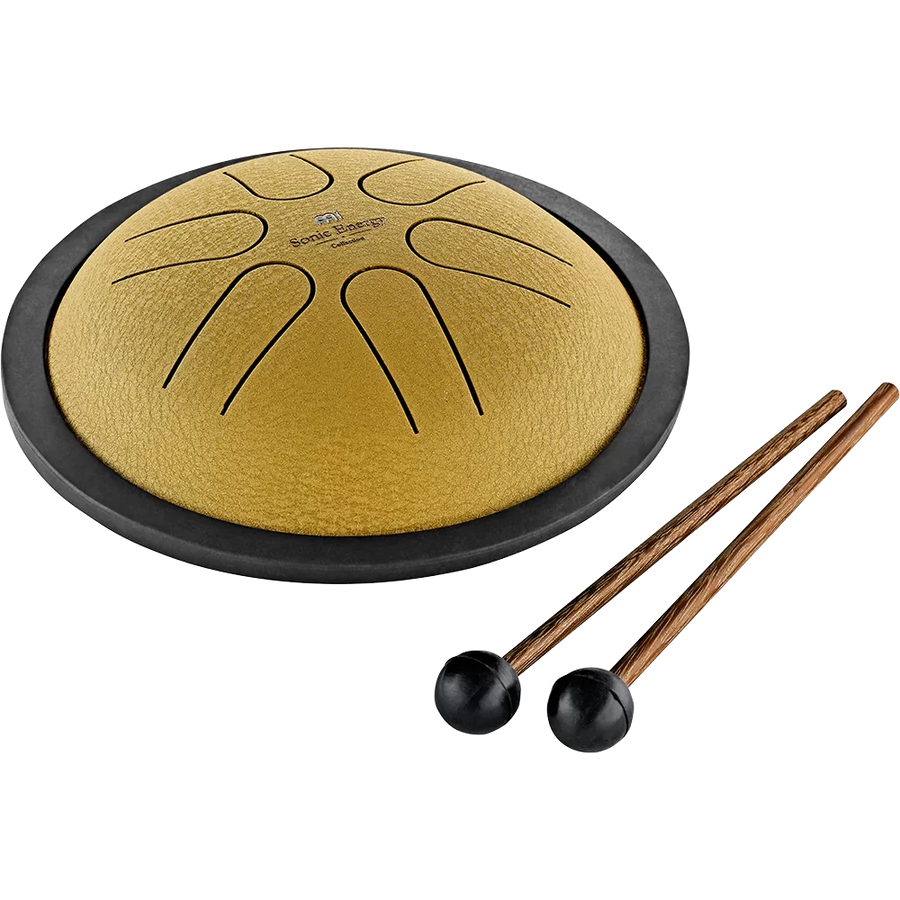 Meinl SE Mini Steel Tongue Drum - B Major - Gold