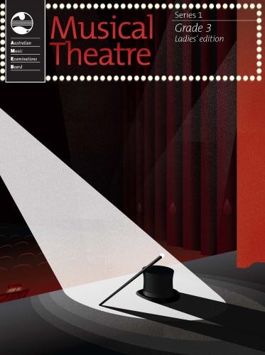 musical theatre grade 3 series 1 LADIES / ameb