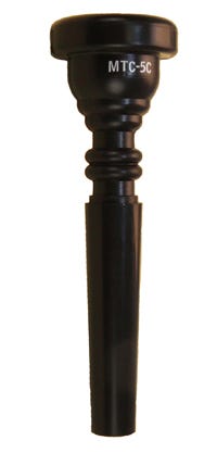 Mutec Polymer Trumpet Mouthpiece - 7C - Black (MTC7CBL)