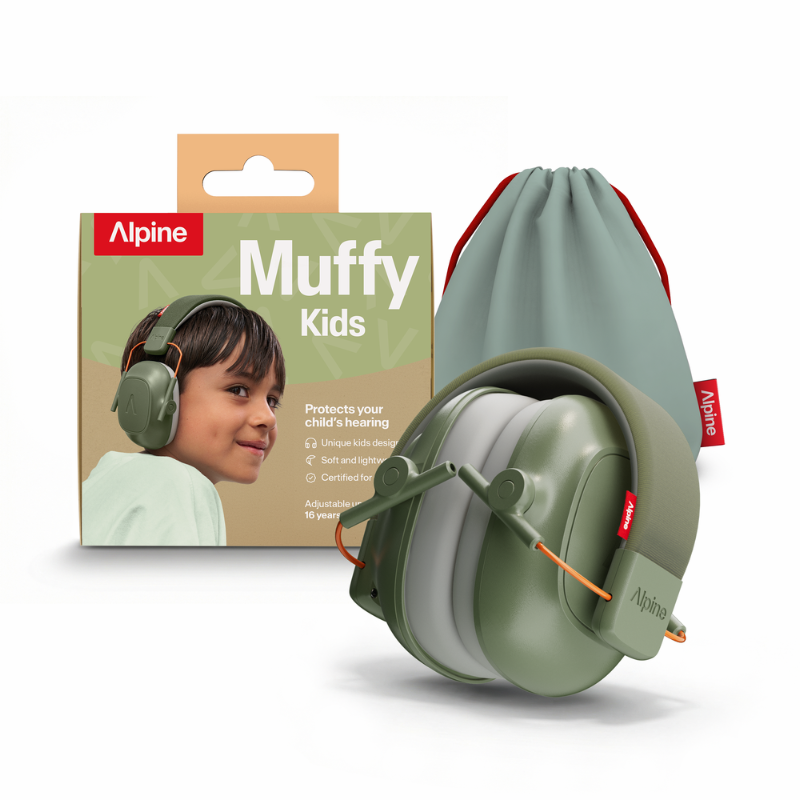 Alpine Muffy Kids Earmuffs - Green