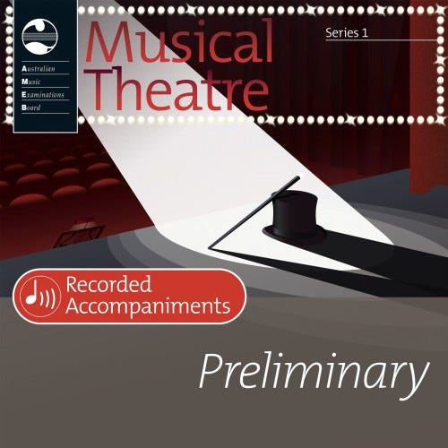 musical theatre preliminary series 1 recorded accompaniments / ameb