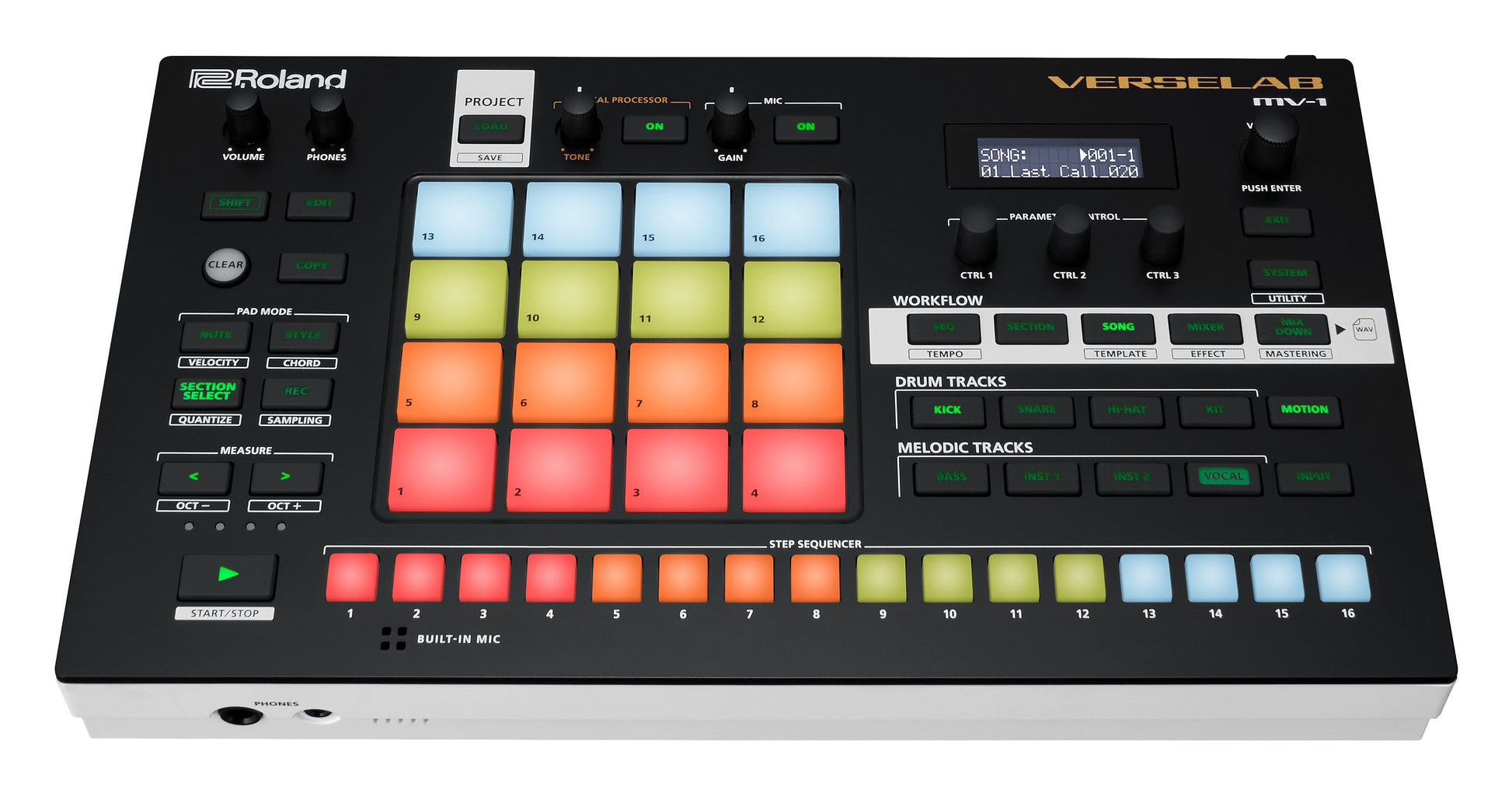 Roland VERSELAB MV-1 Song Production Studio