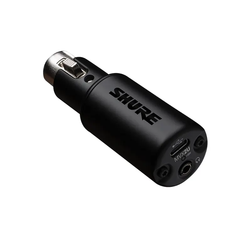 Shure MOTIV XLR to USB Adapter Analog to Digital Adapter Interface