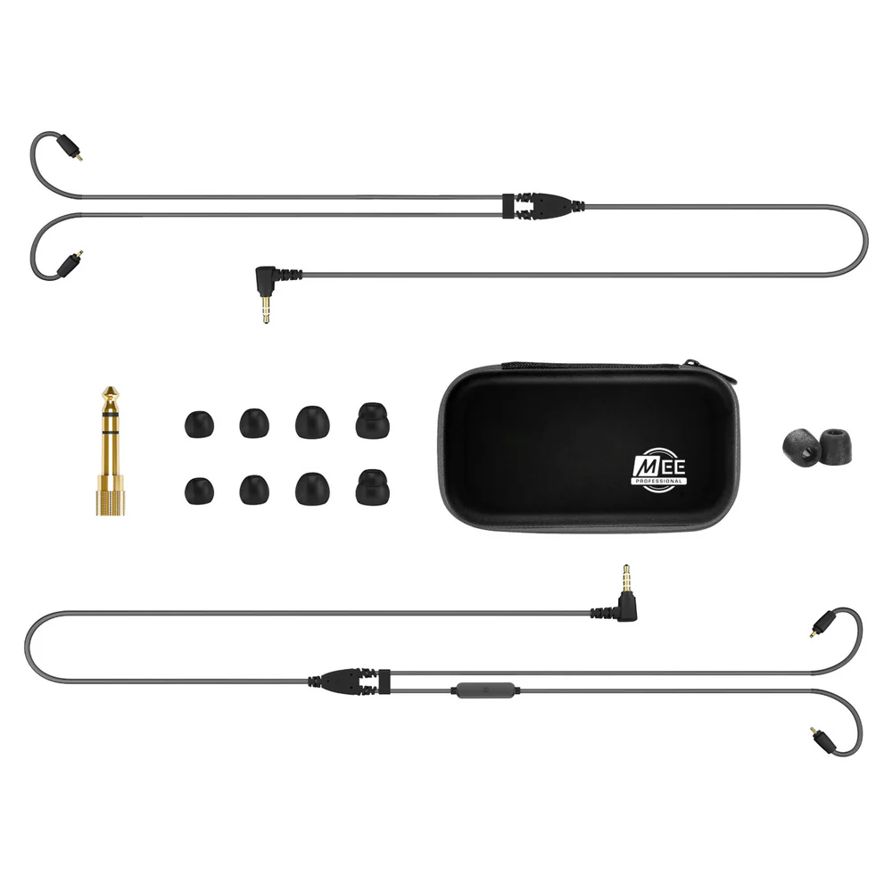 MEE Audio MX1 PRO In-Ear Monitors - Smoke