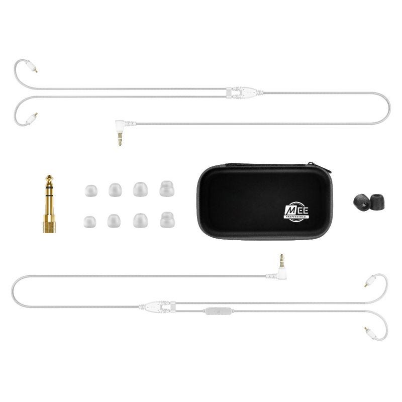MEE Audio MX4 PRO In-Ear Monitors - Clear