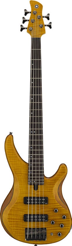Yamaha TRBX605FM Electric Bass - Amber