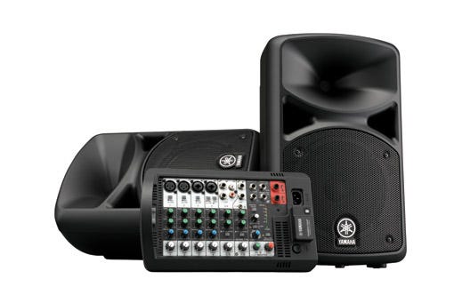Yamaha Stagepas 400BT Portable PA System w/BlueTooth