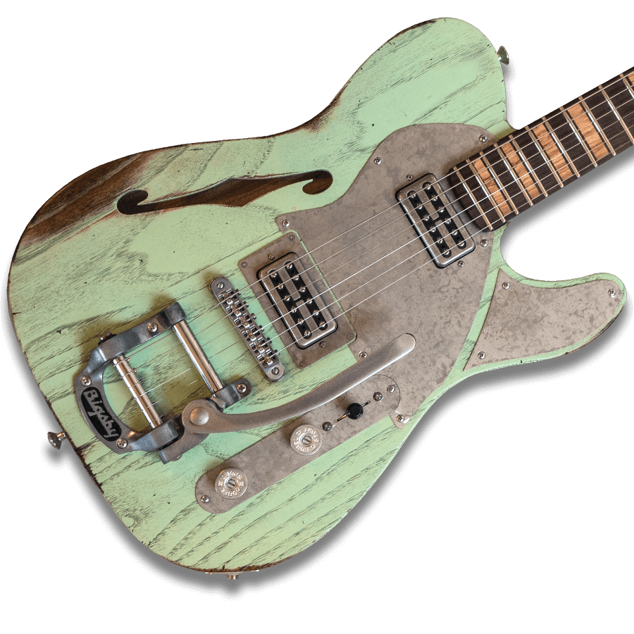 Paoletti Lounge Series Nancy Filtertron w/Bigsby - Surf Green