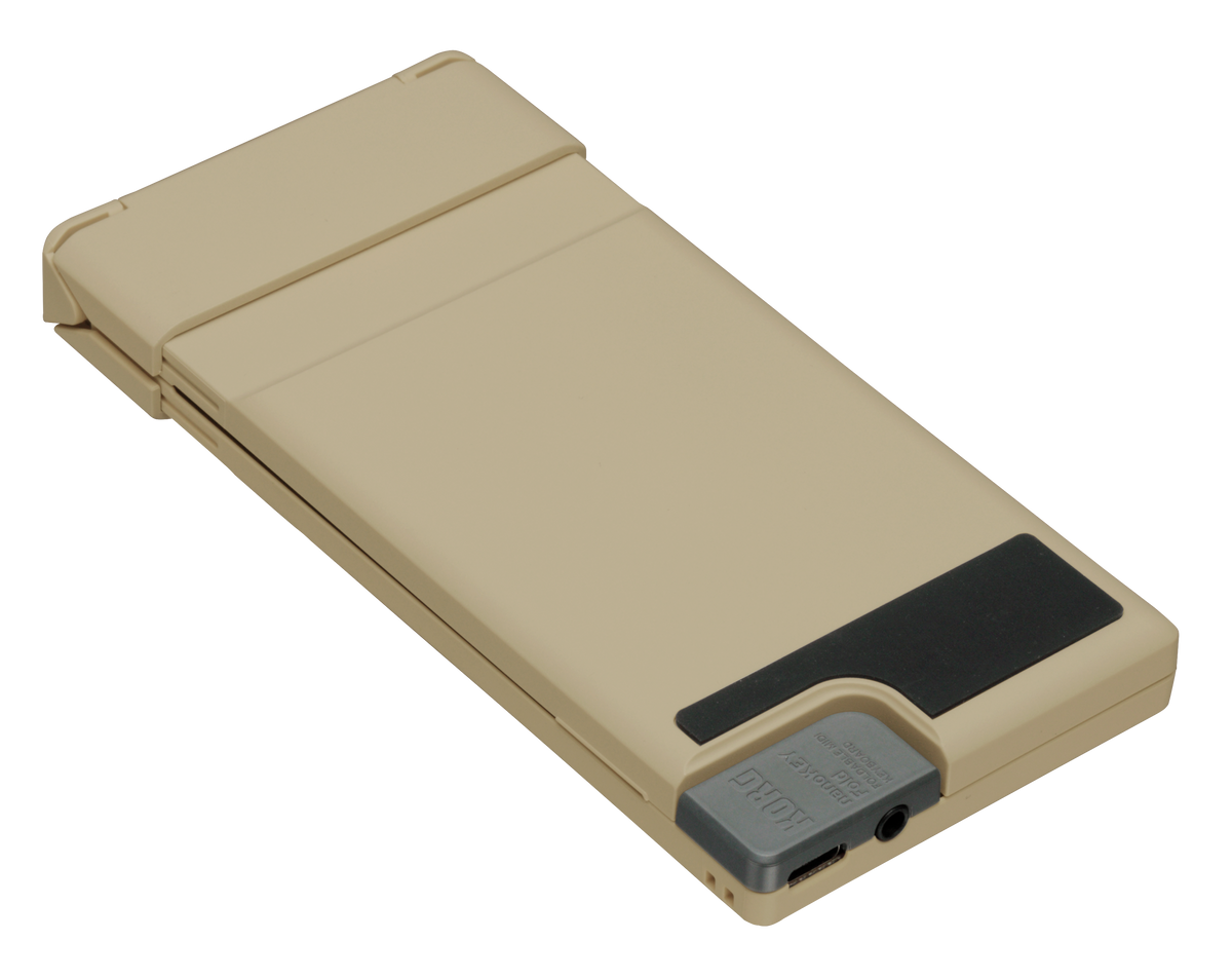 Korg NanoKey Fold 25 Key Foldable Midi Keyboard - Sand Beige