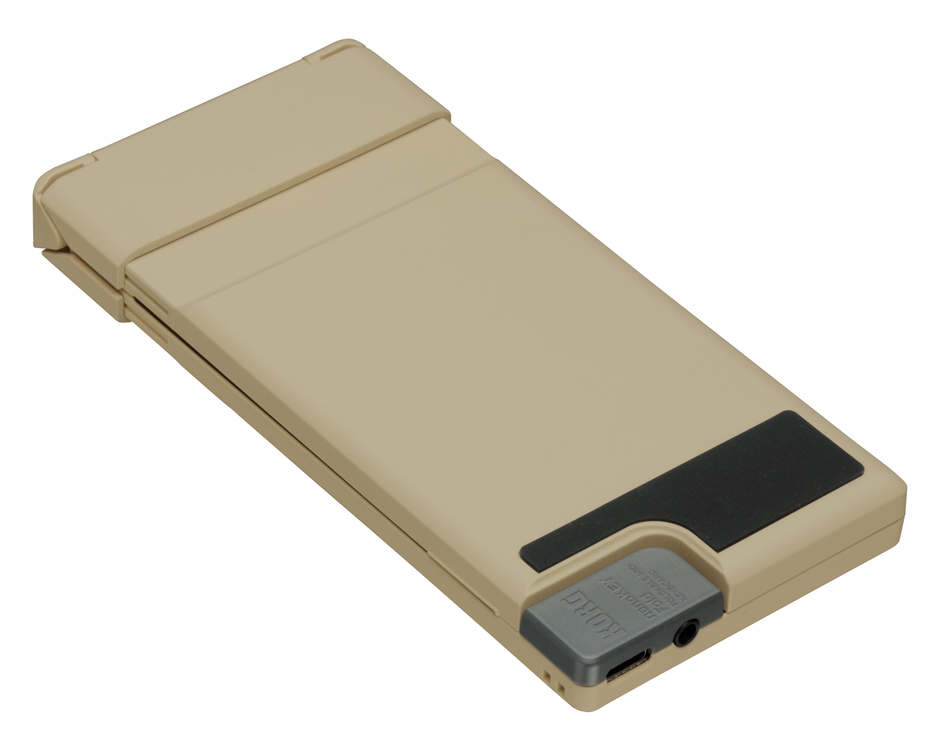 Korg NanoKey Fold 25 Key Foldable Midi Keyboard - Sand Beige