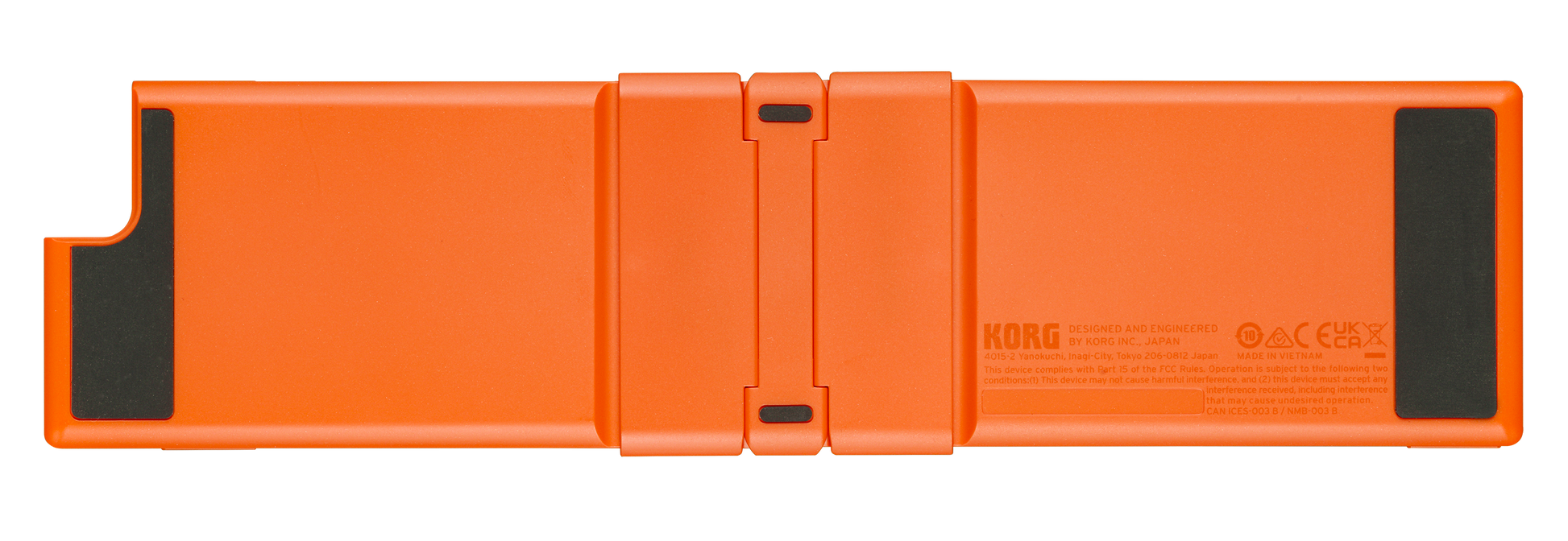 Korg NanoKey Fold 25 Key Foldable Midi Keyboard - Lava Orange