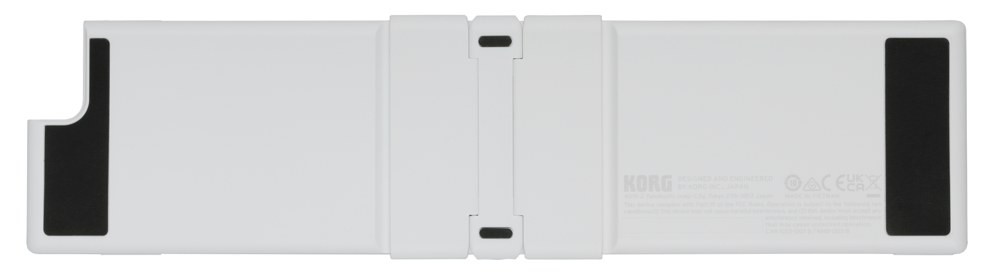 Korg NanoKey Fold 25 Key Foldable Midi Keyboard - White