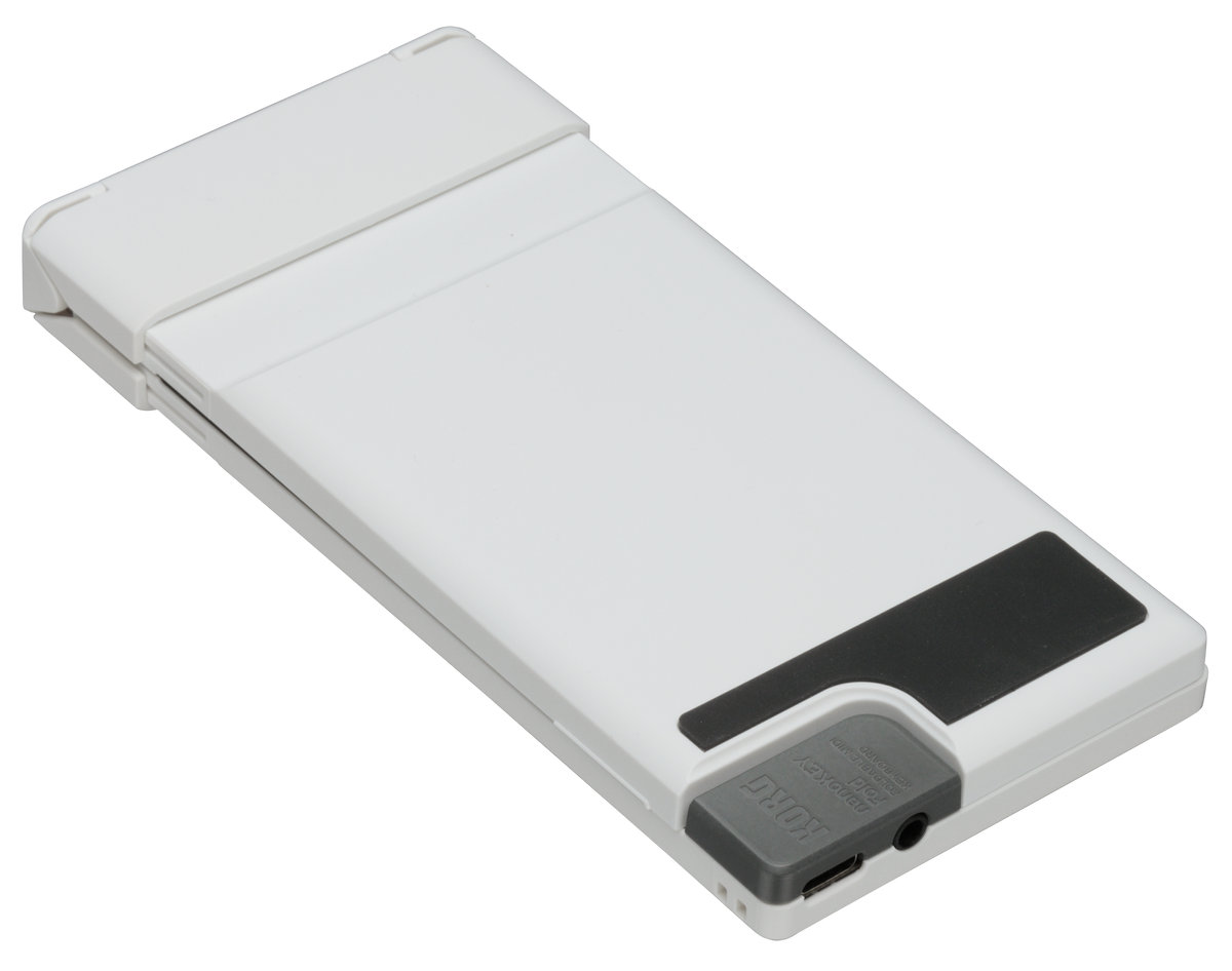 Korg NanoKey Fold 25 Key Foldable Midi Keyboard - White