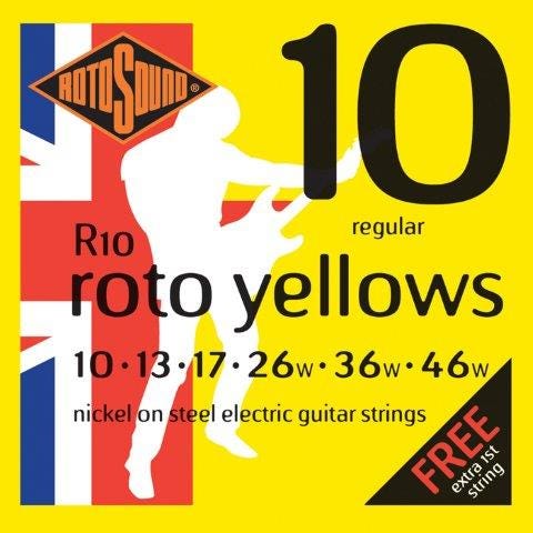 Rotosound R10 Rotos Electric Guitar Strings - 10-46