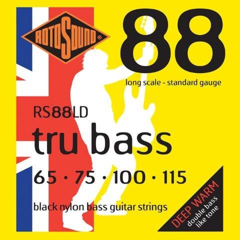 Rotosound RS88LD Tru Bass 88 Bass Strings - 65-115 (Black Nylon)