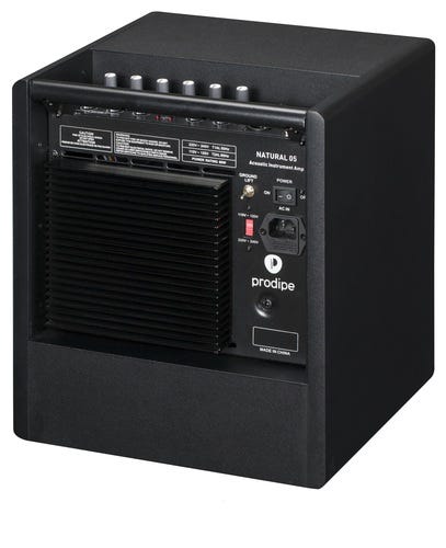 Prodipe Natural 5 Acoustic Instrument Amplifier w/ 3-inputs and Effects + Bag - Black