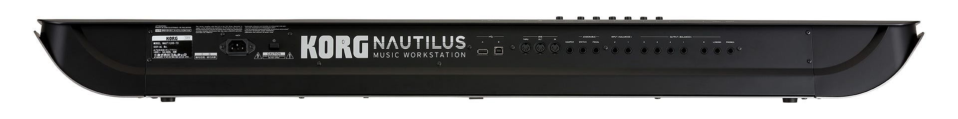 Korg Nautilus 73 Keyboard Workstation w/Light Touch Keys