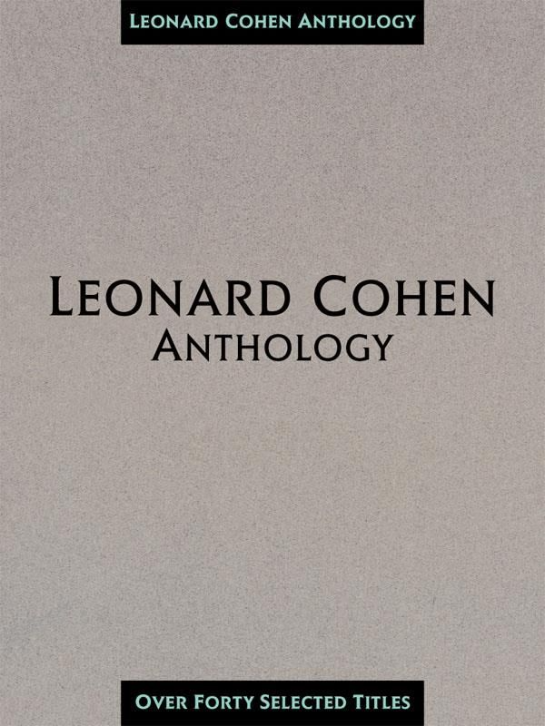 Leonard Cohen Anthology Pvg