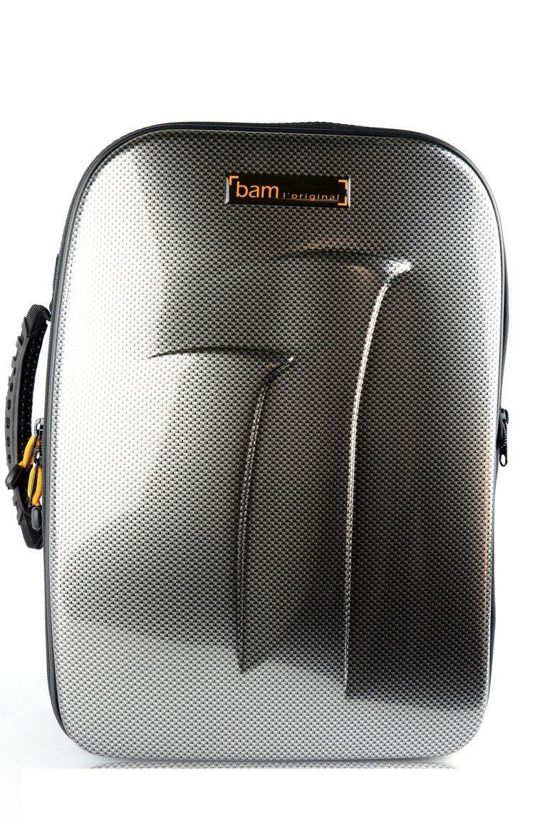 BAM NEW TREKKING Bb Clarinet + Music Stand Case - Black Carbon (TREK3027MSC)