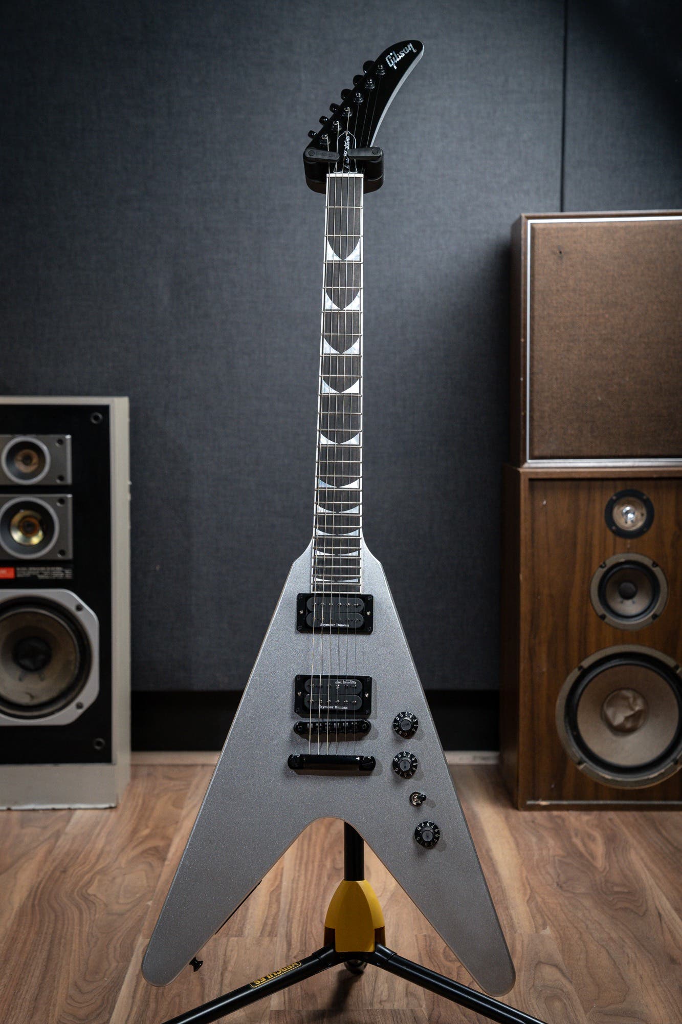 Gibson Dave Mustaine Flying V EXP - Silver Metallic