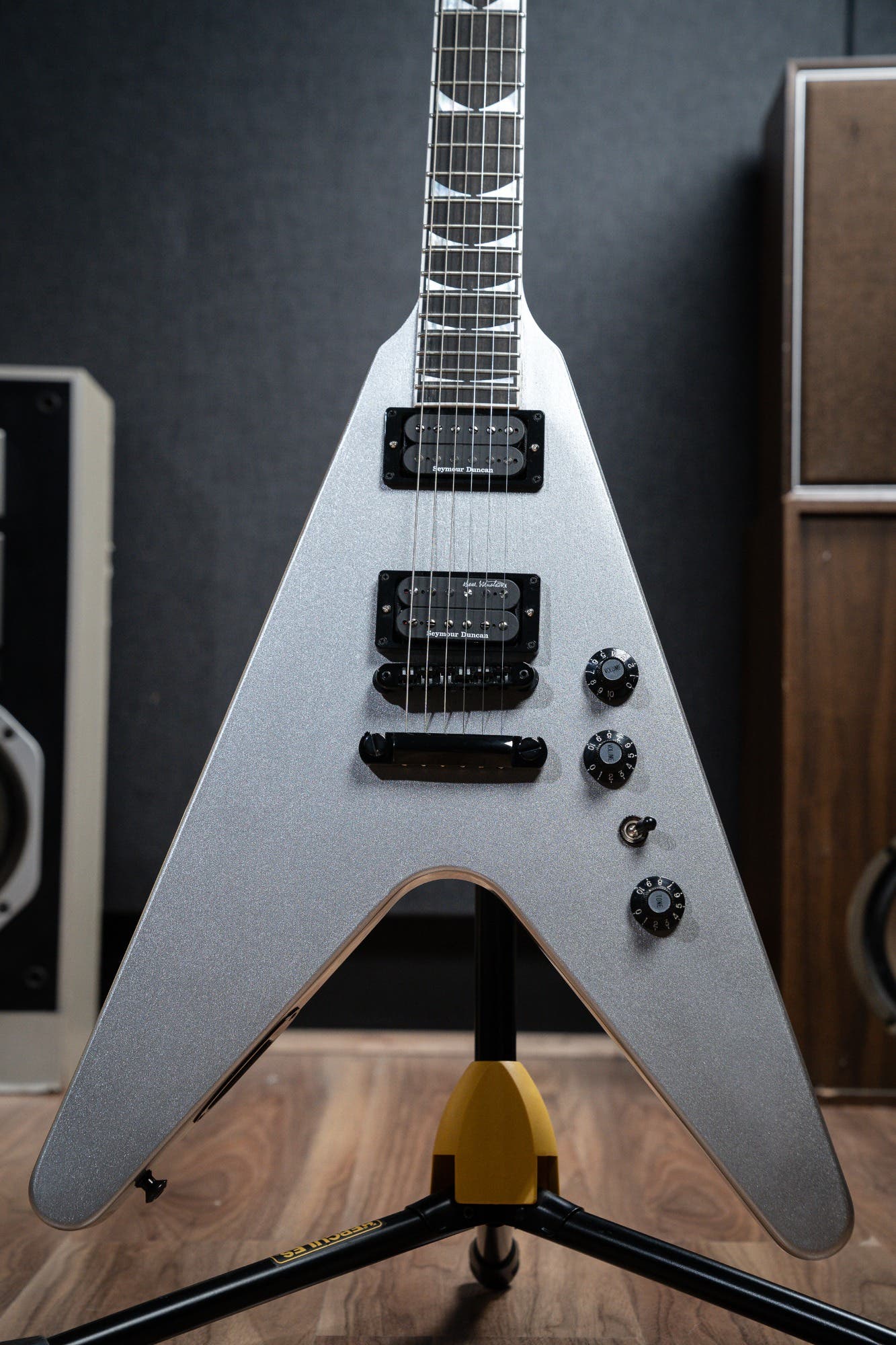 Gibson Dave Mustaine Flying V EXP - Silver Metallic