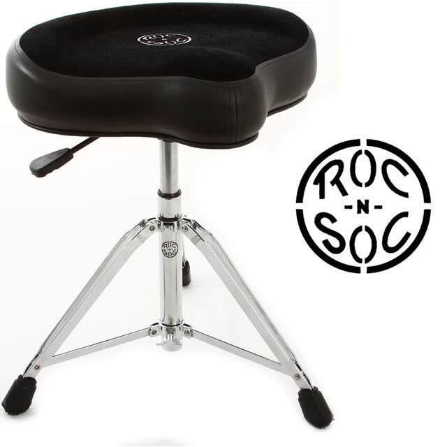 Roc-N-Soc Drum Throne - Nitro Rider w/ Original BLACK seat (NROK)