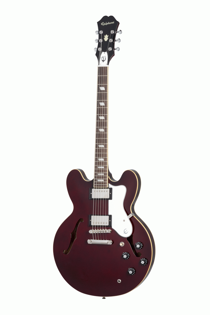 Epiphone Noel Gallagher Riviera w/Case - Dark Wine Red