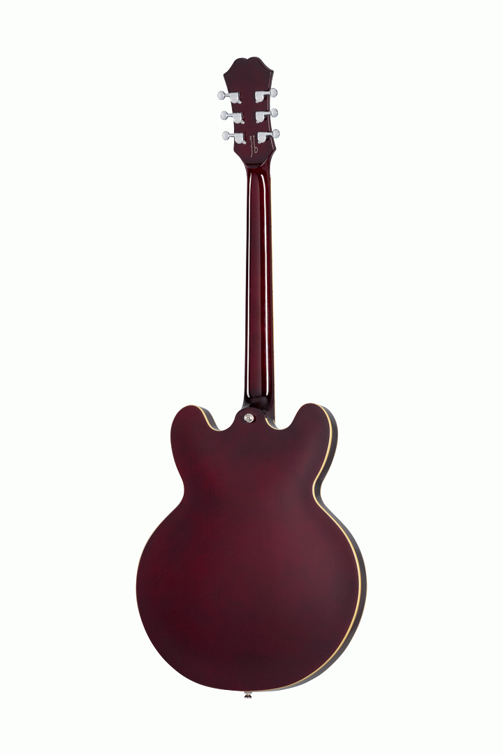 Epiphone Noel Gallagher Riviera w/Case - Dark Wine Red