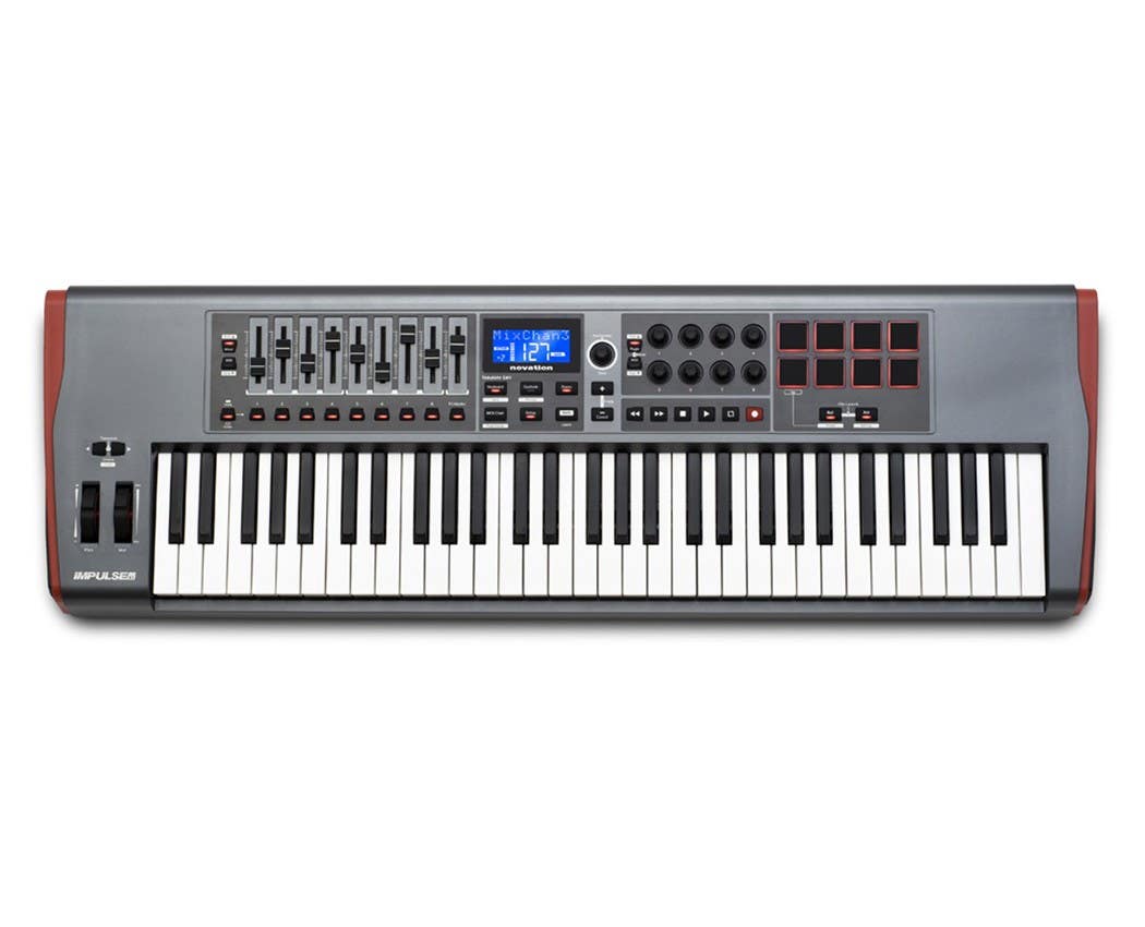 Novation Impulse 61 MIDI controller keyboard