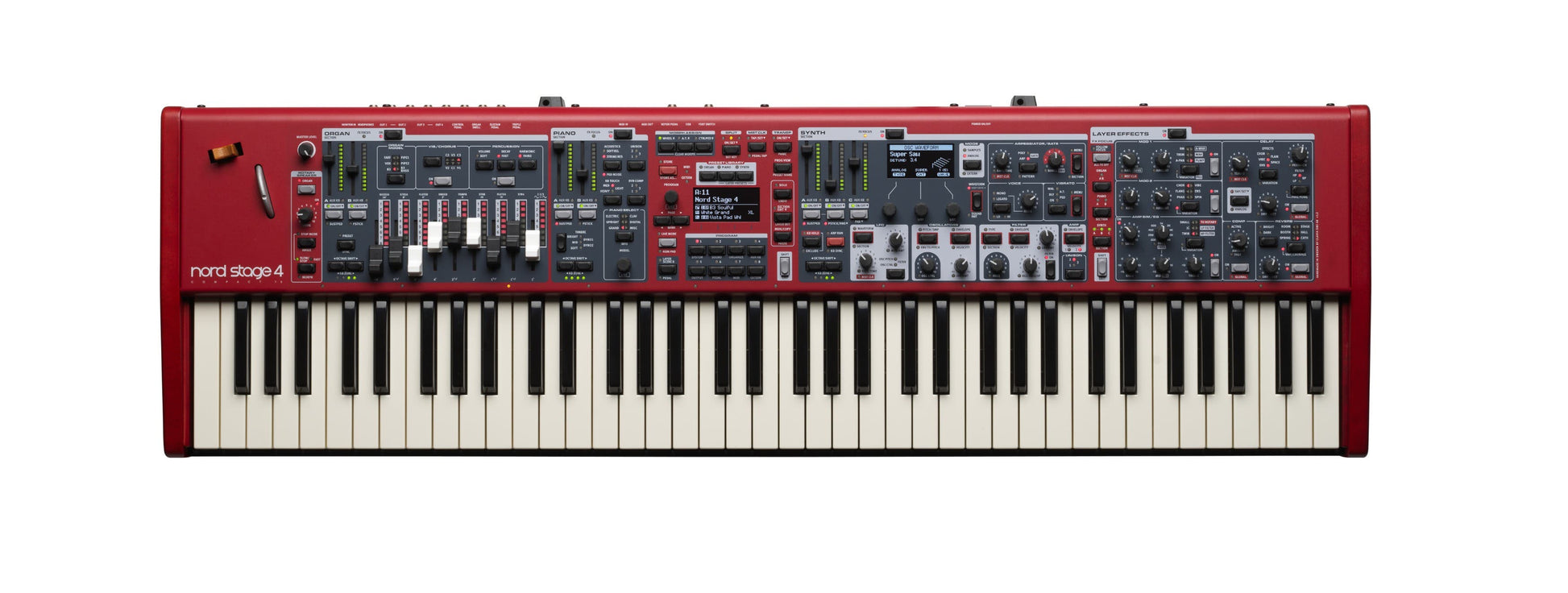 Nord Stage 4 Compact Keyboard w/Semi-Weighted Keys