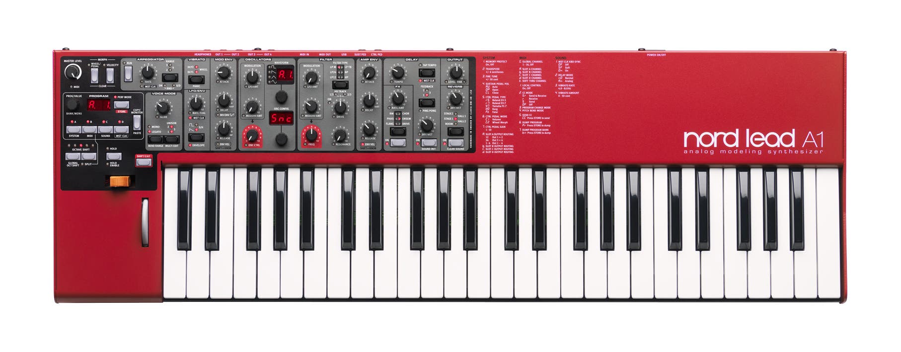 Nord Lead A1 49-key Analog Modelling Synthesizer