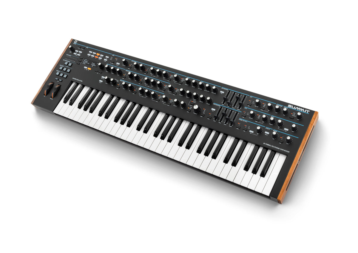 Novation Summit Two-Part 16-voice 61-key Polyphonic Synthesiser